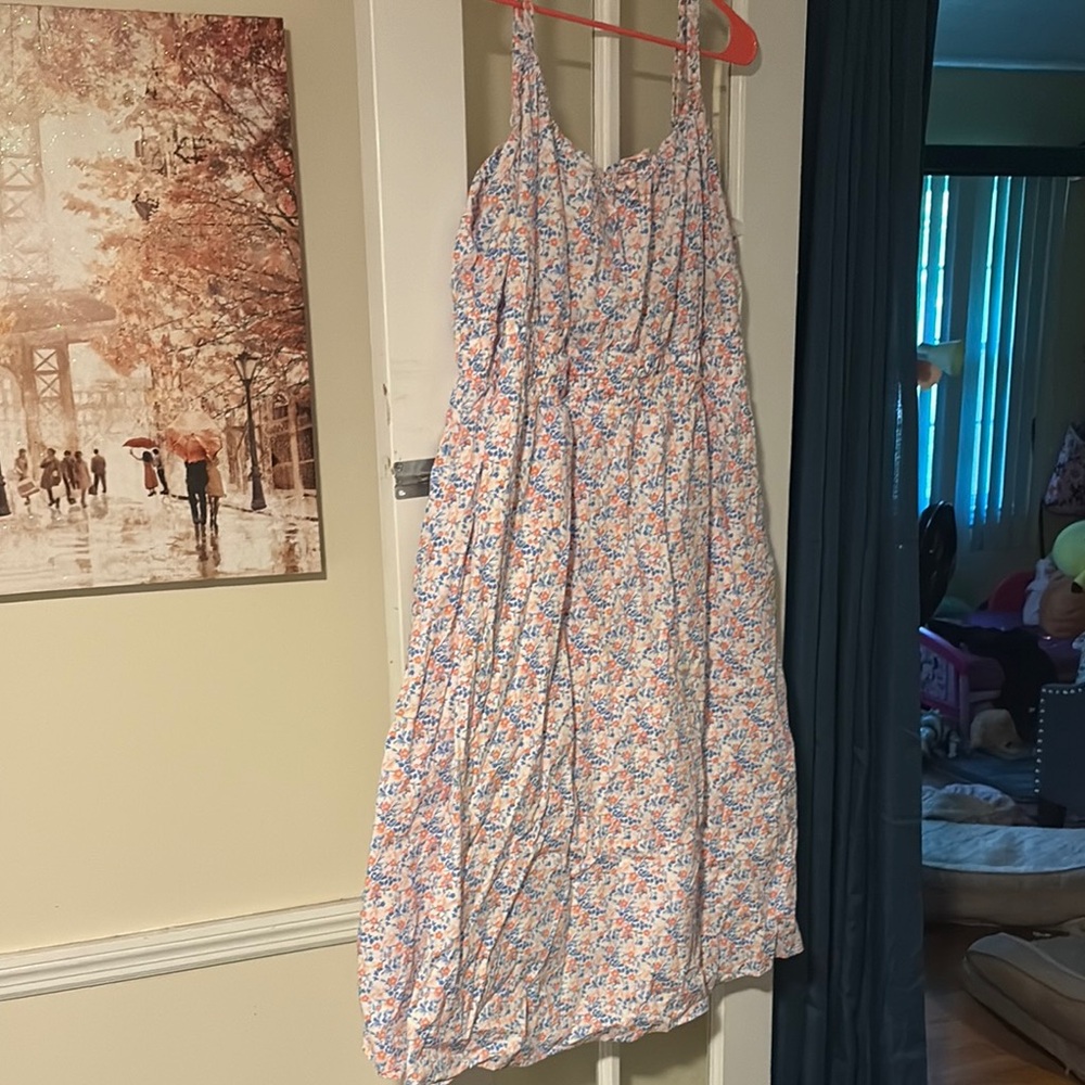 Floral Sundress with Straps